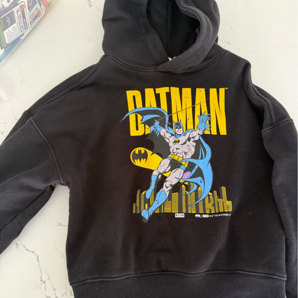 Kith Batman Black Hoodie